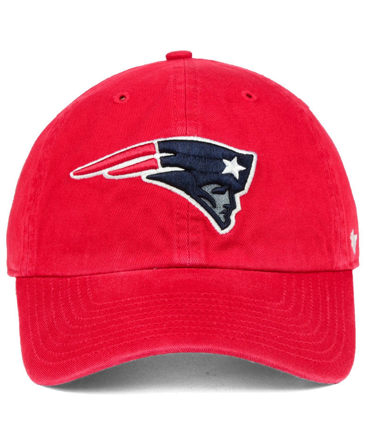 '47 Brand New England Patriots Clean Up Strapback Cap