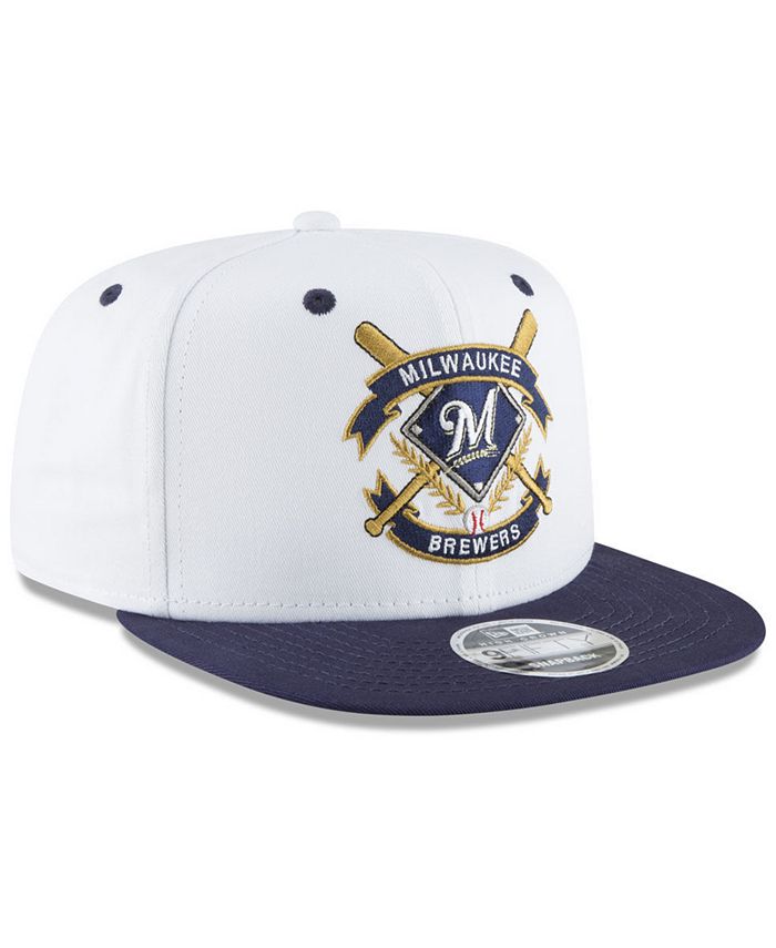 Casquette snapback New Era 9FIFTY Milwaukee Brewers MLB noire [importée] livr