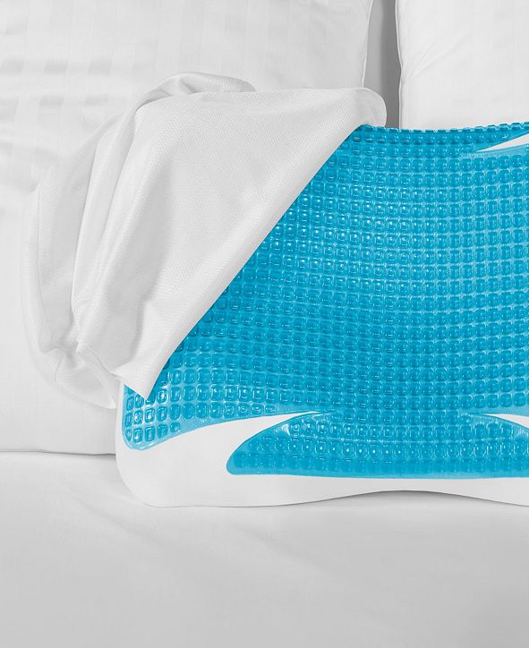 SensorPEDIC GelMax Cooling Contour Memory Foam Pillow & Reviews Home