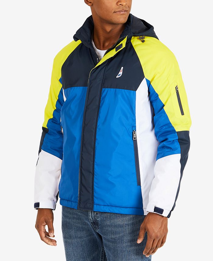 Nautica Men's Heavy Weight Colorblocked Jacket - Macy's