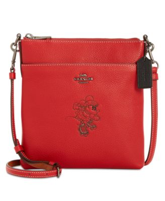 coach minnie mouse crossbody bag