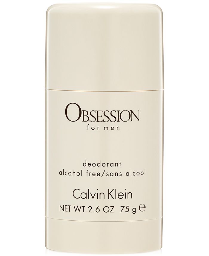 Calvin Klein - Men's Obsession For Men Deodorant Stick, 2.6-oz.