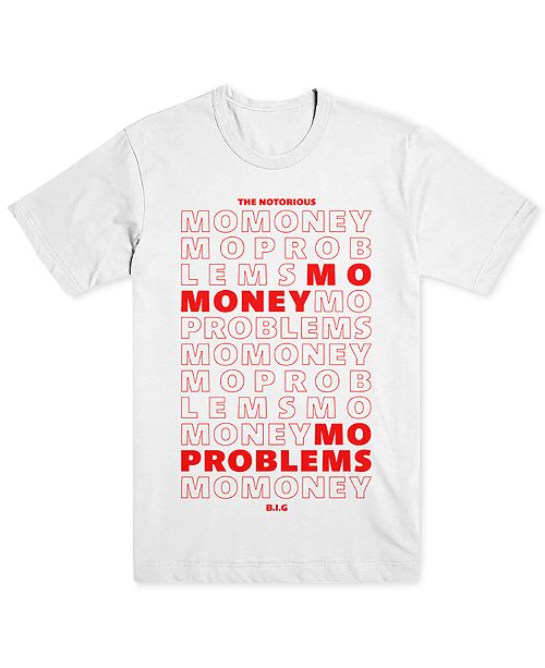Merch Traffic Notorious B I G Men S Mo Money Mo Problems Graphic T - merch traffic notorious b i g men s mo money mo problems graphic t shirt