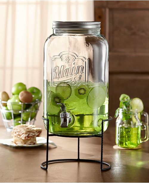 Jay Imports Main Street 2Gallon Beverage Dispenser with Rack & Reviews
