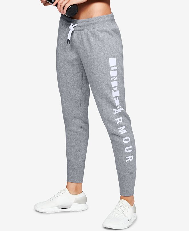 women's ua essential fleece joggers