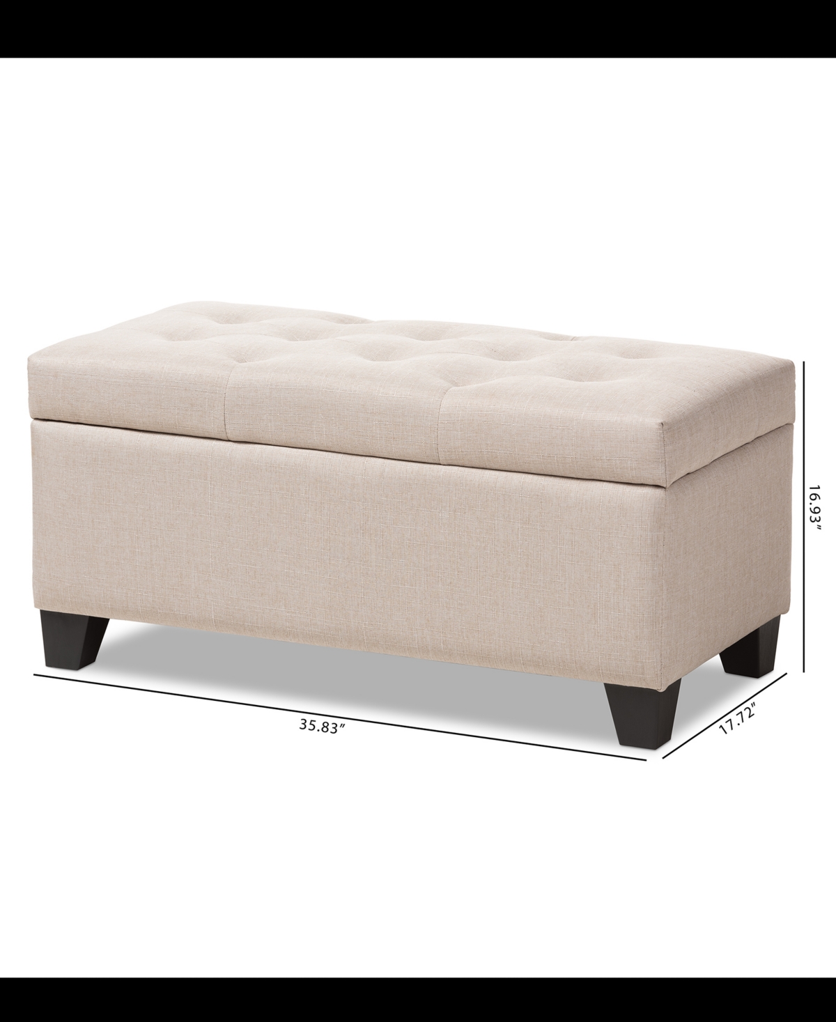 Michaela Storage Ottoman