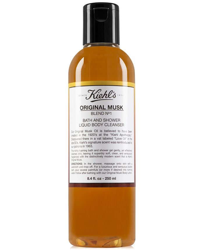Kiehl's Since 1851 Original Musk Bath & Shower Liquid Body Cleanser, 8.4-oz.  - Macy's
