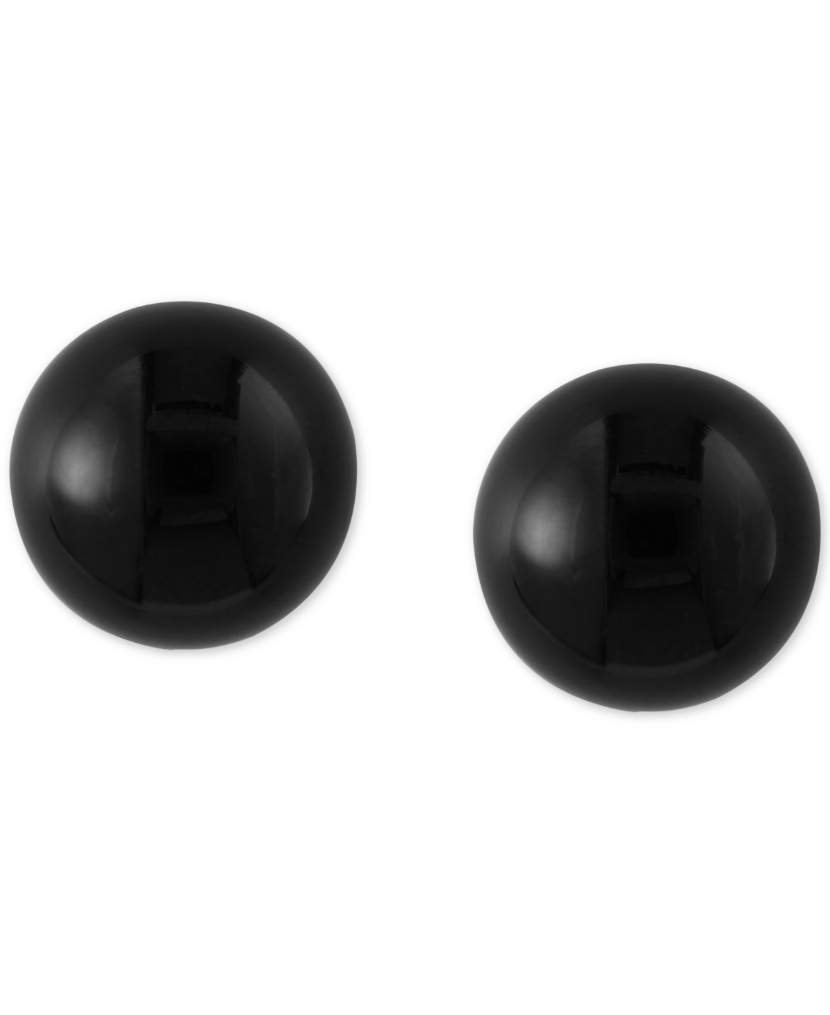 Effy Collection Effy Onyx (10mm) Stud Earrings in 14k Gold