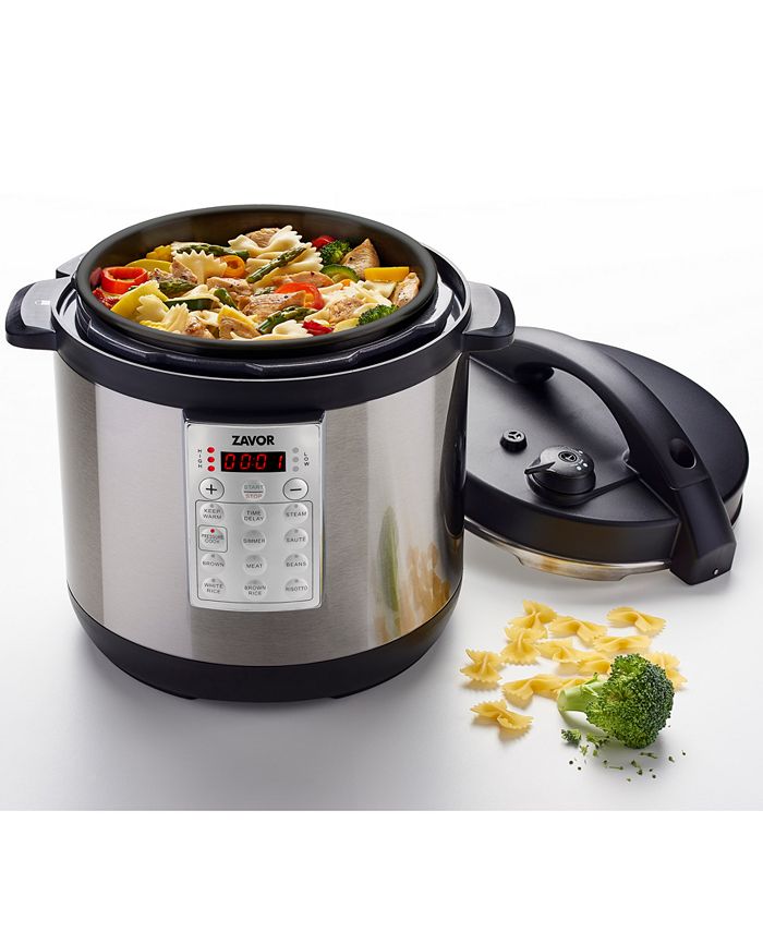 ZAVOR Select 6Qt. Electric Pressure Cooker/Rice Cooker Macy's