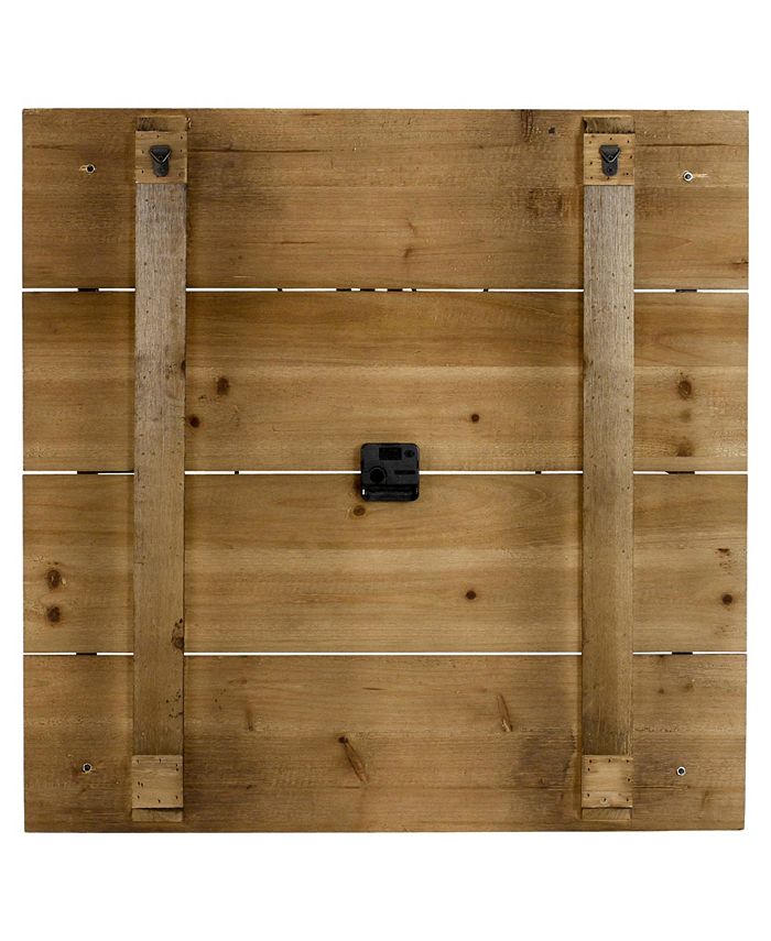 Aspire Home Accents Weston Square Wall Clock Macy's