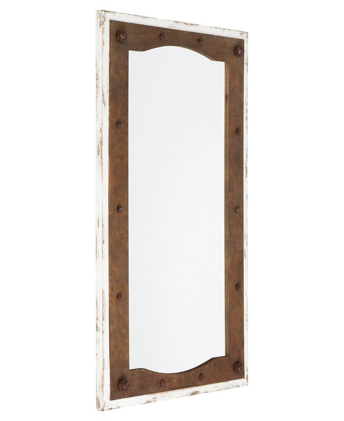 Aspire Home Accents Serena Farmhouse Wall Mirror Macy's