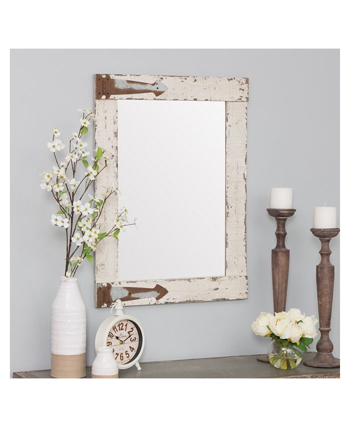 Aspire Home Accents Serenad Farmhouse Wall Mirror Macy's
