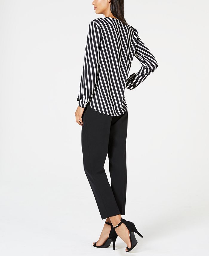 anne klein striped pants