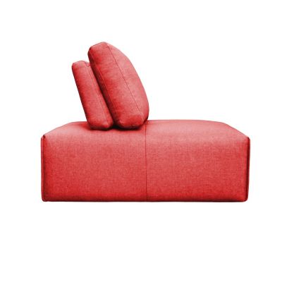 Moe's Home Collection - NATHANIEL SLIPPER CHAIR RED