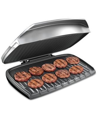 George Foreman 9-Serving Basic Plate Electric Grill & Panini Press