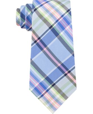 Tommy Hilfiger - Men's Plaid Silk Tie