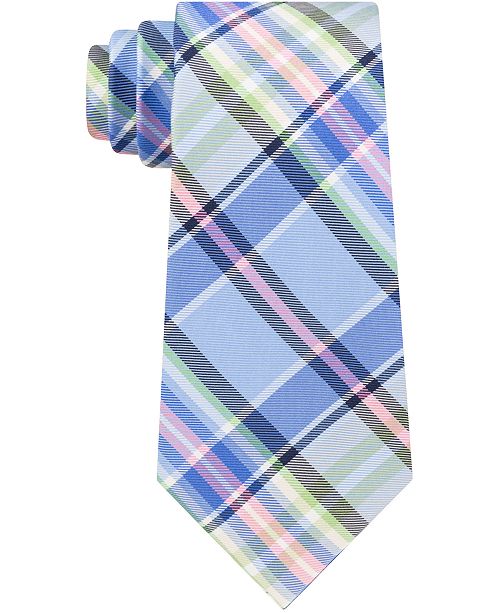 tommy hilfiger plaid tie