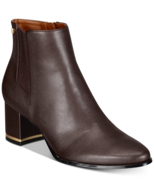 image of Calvin Klein Women-s Fioranna Booties Women-s Shoes