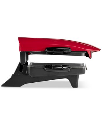 George Foreman 5 Serving Red Removable Plate and Panini Press