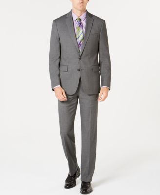 macys charcoal suit