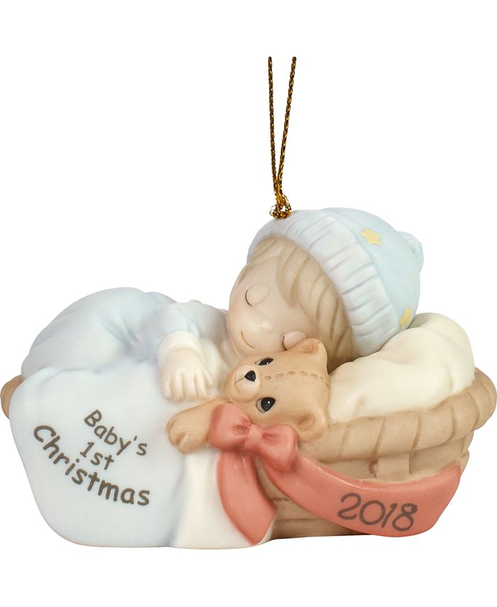 Precious moments baby's cheap first christmas 2018