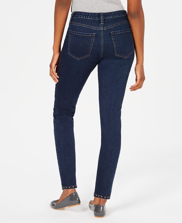 Charter Club Bristol Studded Skinny Jeans, Created for Macy's - Macy's