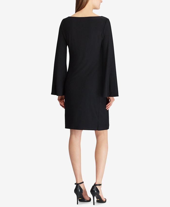 Lauren Ralph Lauren Split-Sleeve Dress - Macy's