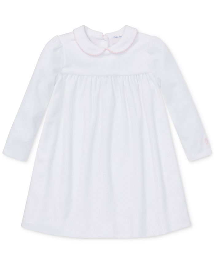 Polo Ralph Lauren Ralph Lauren Baby Girls Velour Dress Macy's
