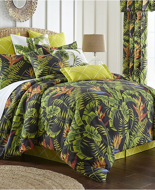 Colcha Linens Flower Of Paradise Comforter Set Queen Reviews Comforters Fashion Bed Bath Macy S