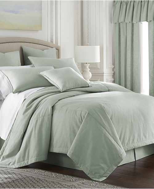 Colcha Linens Cambric Seafoam Coverlet Queen Reviews Bed In A
