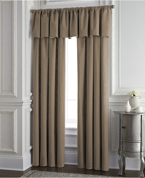 Colcha Linens Cambric Walnut Lined Drapery Panel 52 X84 Each