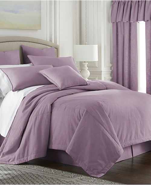 Colcha Linens Cambric Mauve Duvet Cover King Reviews Bed
