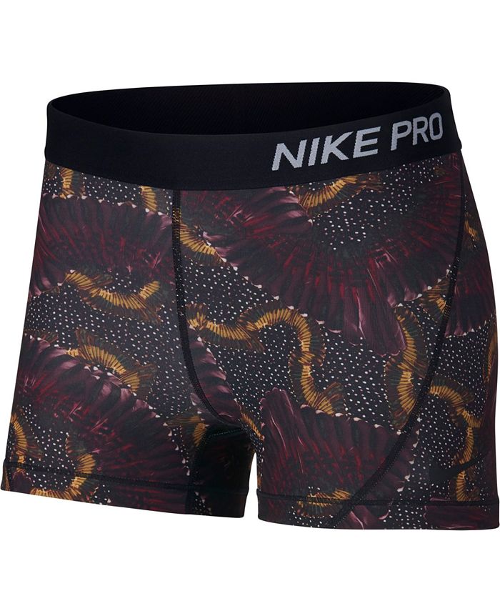 nike pro printed shorts