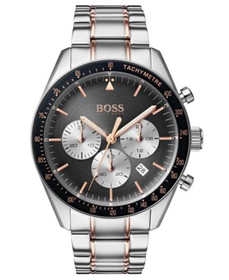 hugo boss 2 tone watch