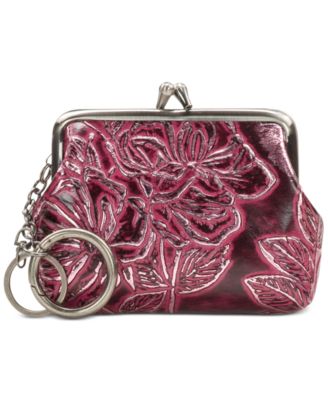 Patricia Nash - Metallic Bark Leaves Borse Coin Purse