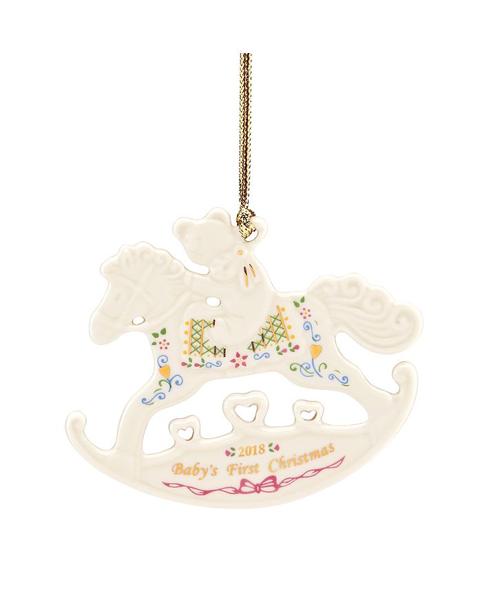 Baby's first ornament 2018 top