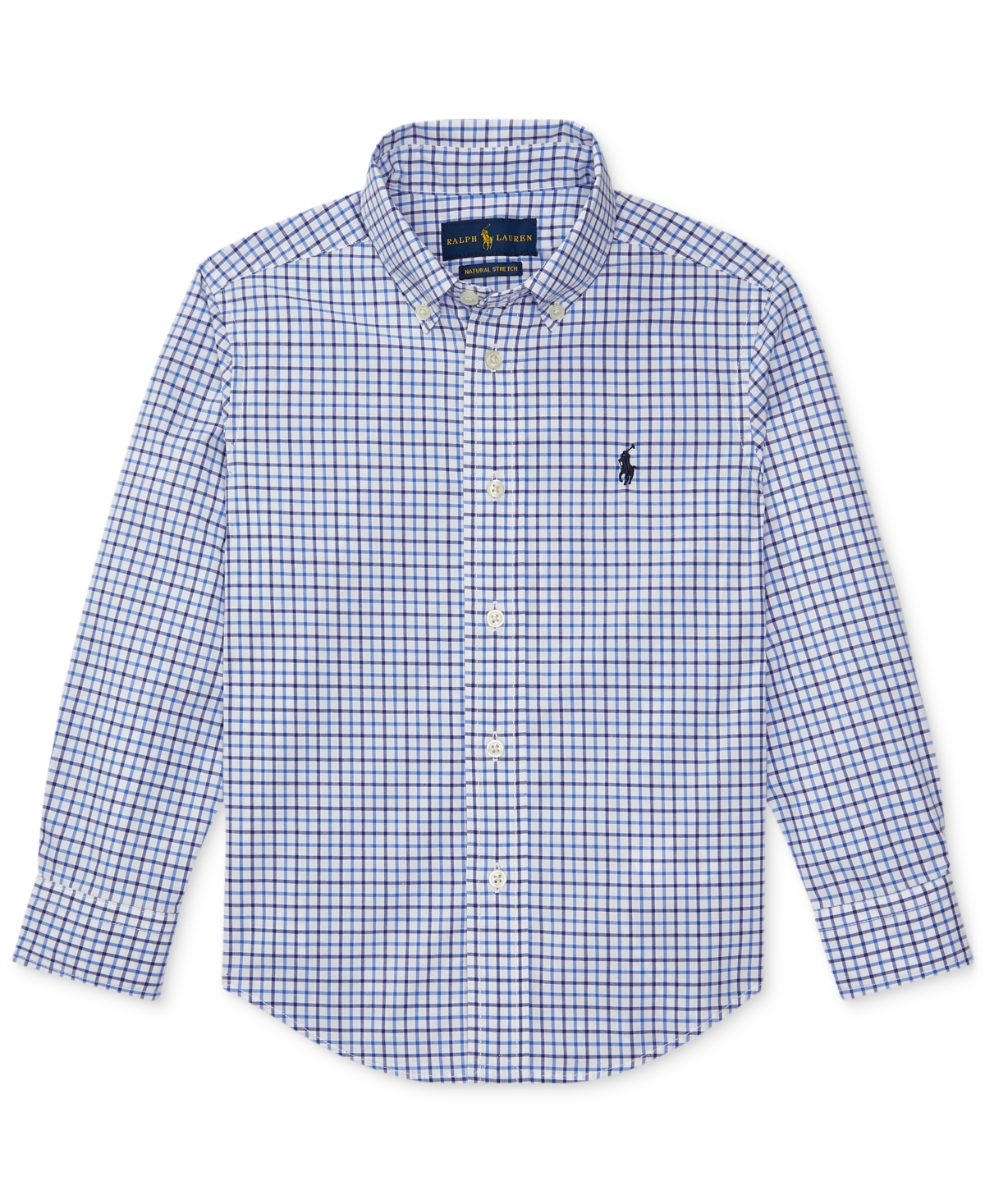 Polo Ralph Lauren Toddler and Little Boys Plaid Cotton Shirt