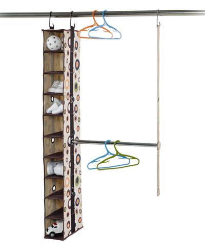 Neatfreak Kid's Hanging Shoe Rack, 10 Pair NeatKids ClosetMAX