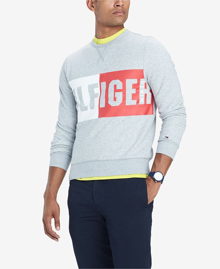 Tommy Hilfiger Men's Marcus Graphic Sweatshirt, Created for Macy's - Macy's