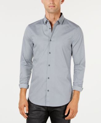 A|X Armani Exchange - Men's Micro-Grid Shirt