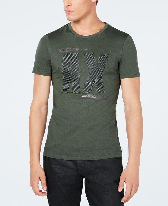 A|X Armani Exchange Men's Graphic Logo T-Shirt - Macy's