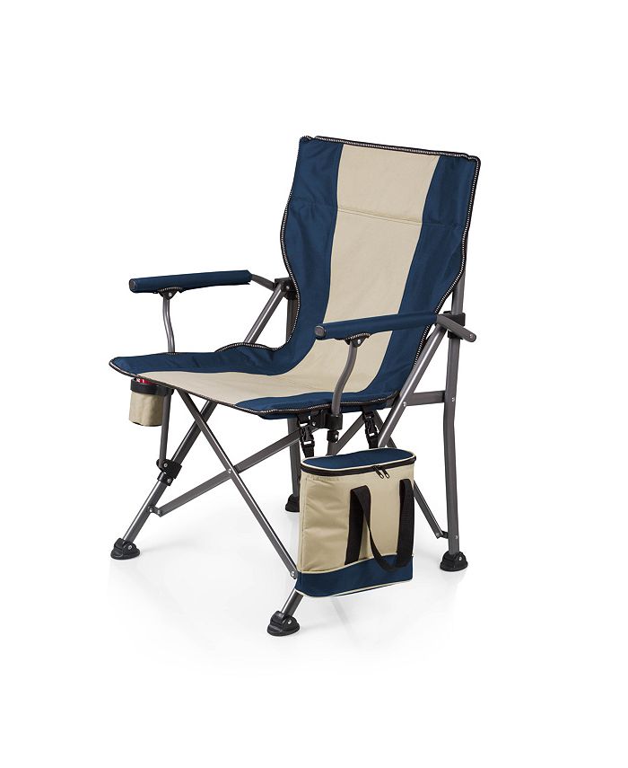 Oniva by Picnic Time Navy Outlander Folding Camp Chair with Cooler Macy's