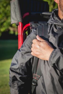 by Picnic Time Red Fusion Backpack Chair with Cooler