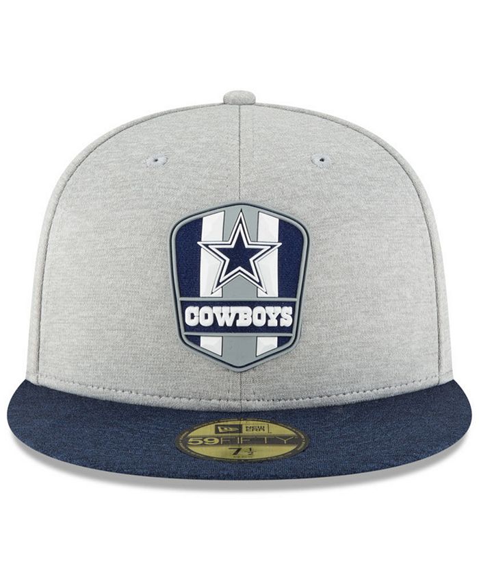 New Era Dallas Cowboys On Field Sideline Road 59FIFTY Fitted Cap - Macy's