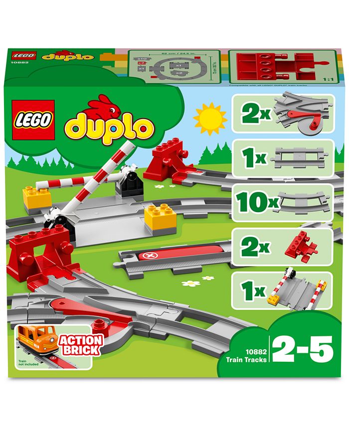 LEGO® DUPLO® Train Tracks 10882 - Macy's