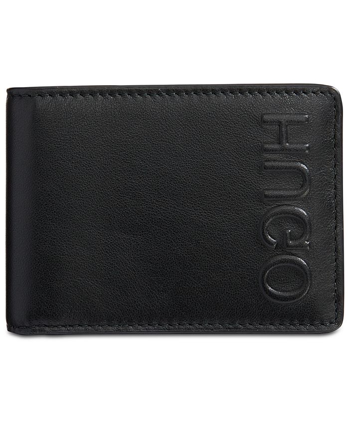 Hugo Boss Men's Bolster Logo Leather Wallet - Macy's