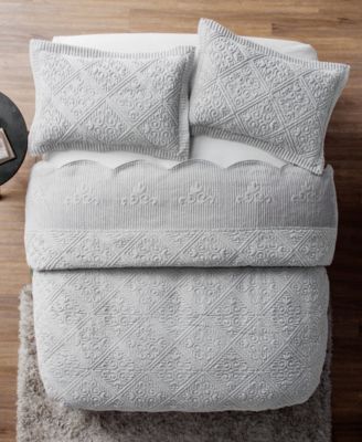 Westland Plush 3-Pc. Bedspread Set, Queen