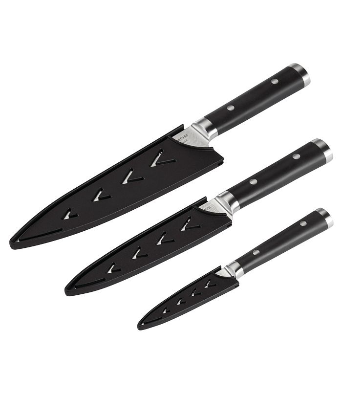 Anolon Imperion 3Pc. Damascus Steel Cutlery Set Macy's