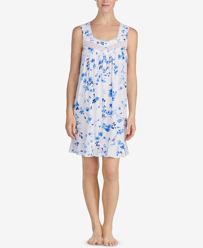 Eileen West Printed Short Nightgown Macy's