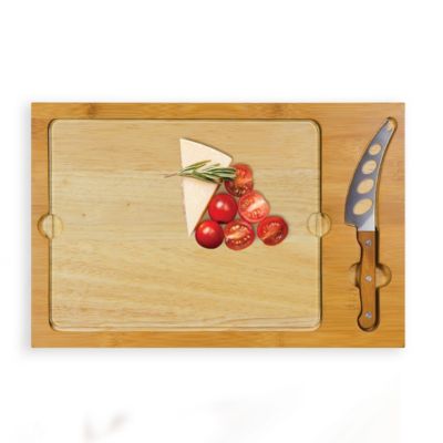 Toscana&reg; by Icon Glass Top Cutting Board & Knife Set